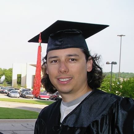 Phil graduating from KU engineering